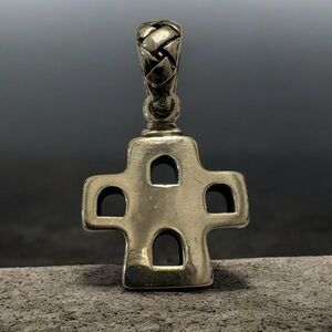 Casa Cross Saint Sterling Silver Pendant